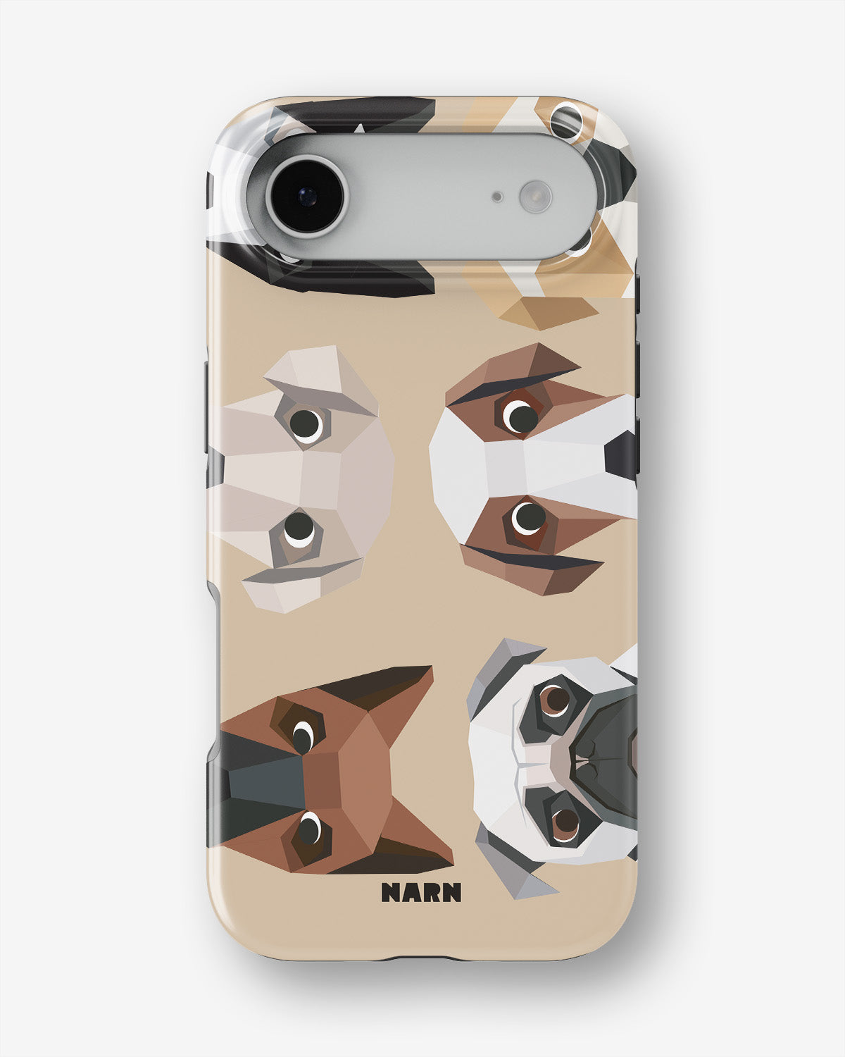 iPhone Air Tough Case – Cute Dogs - View 1