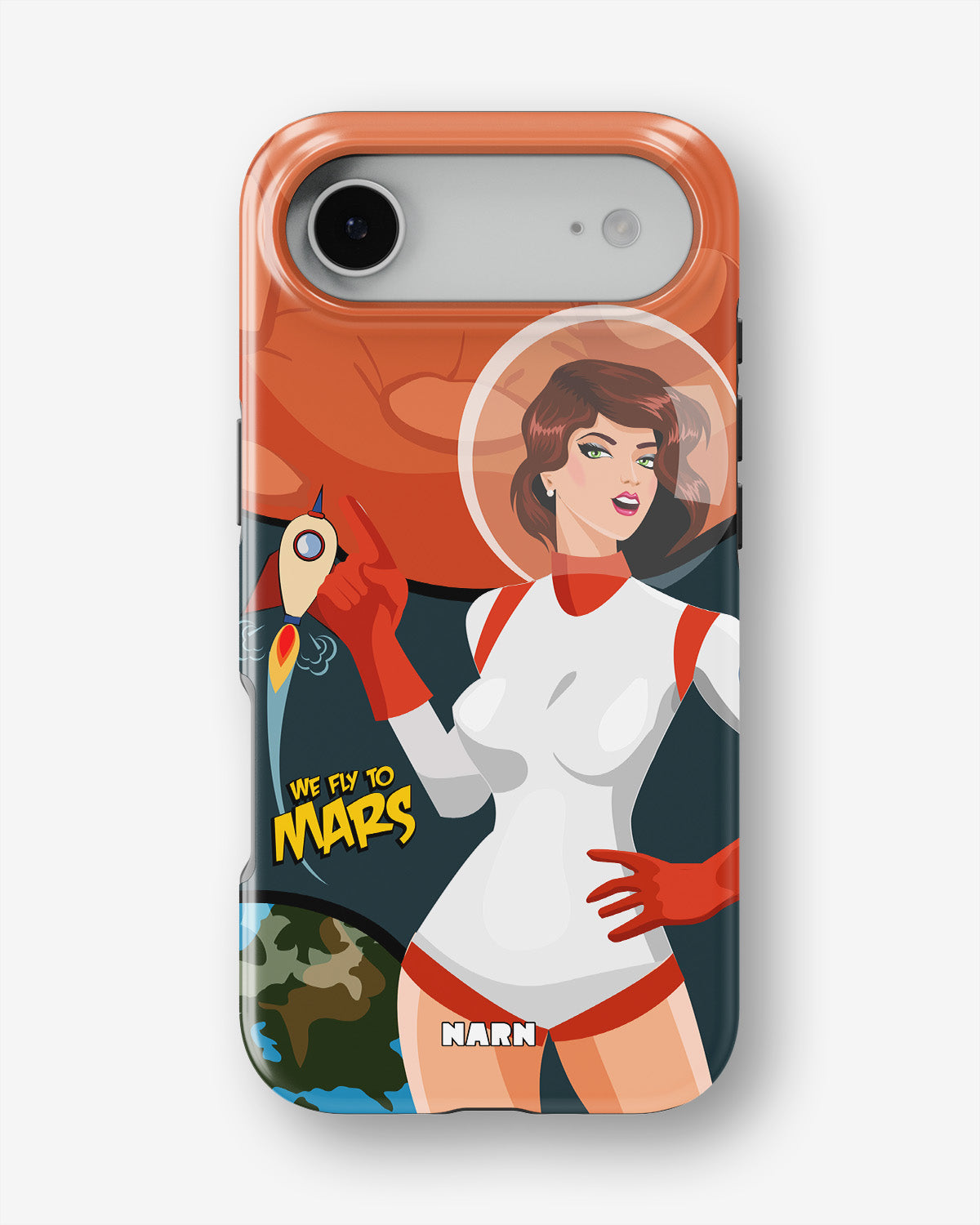 iPhone Air Tough Case – We Fly To Mars - View 1