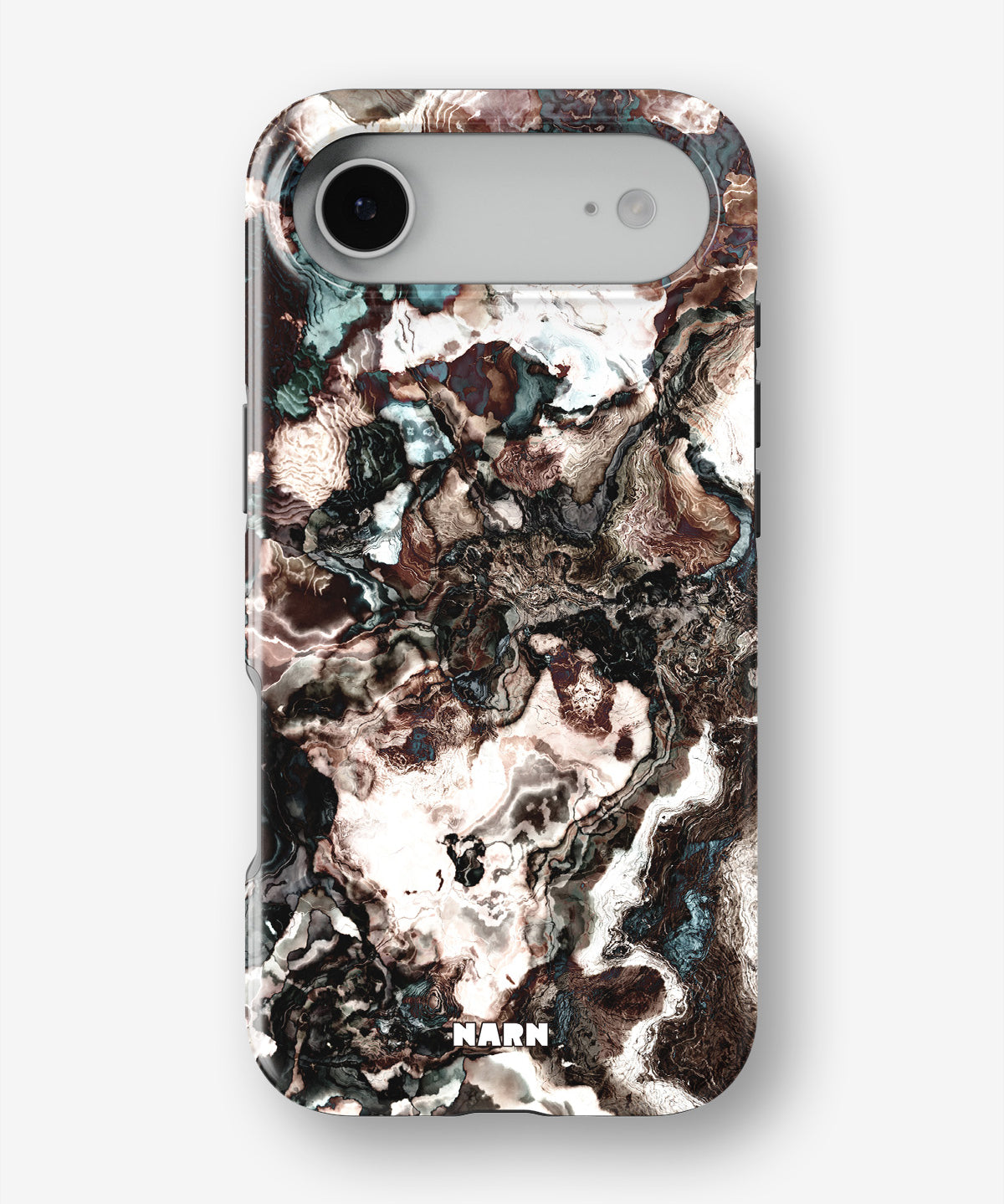 iPhone Air Tough Case – Marble Brown - View 1