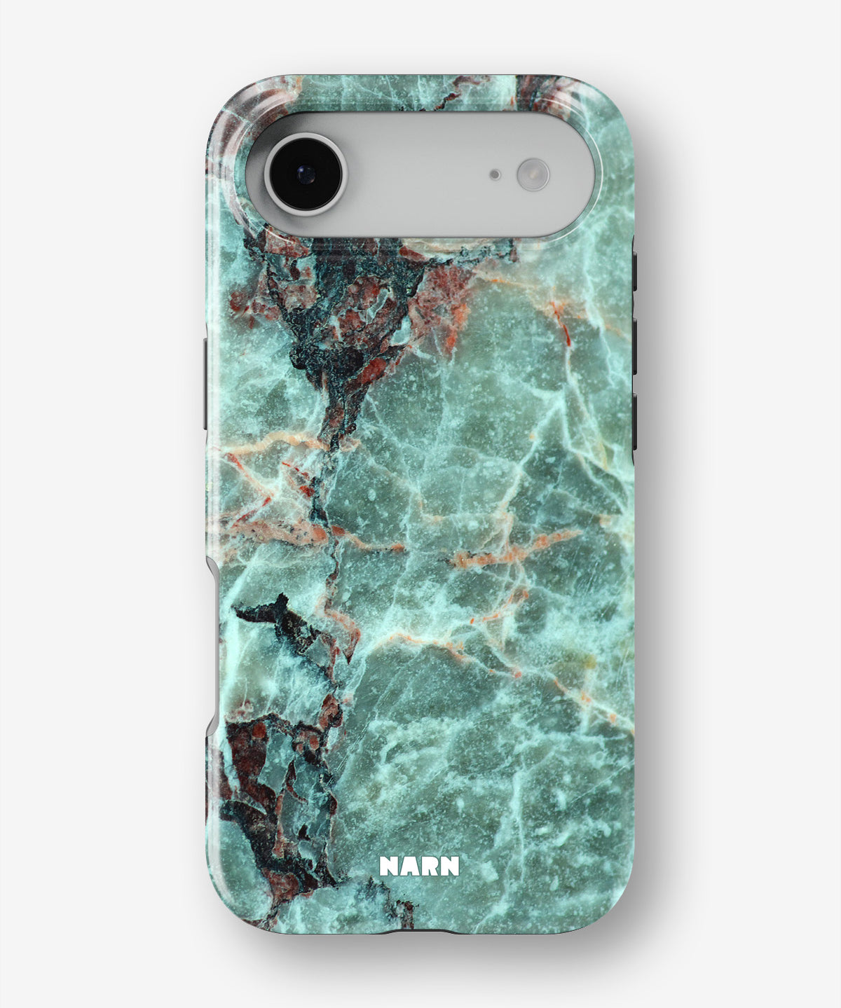 iPhone Air Tough Case – Green Marble - View 1