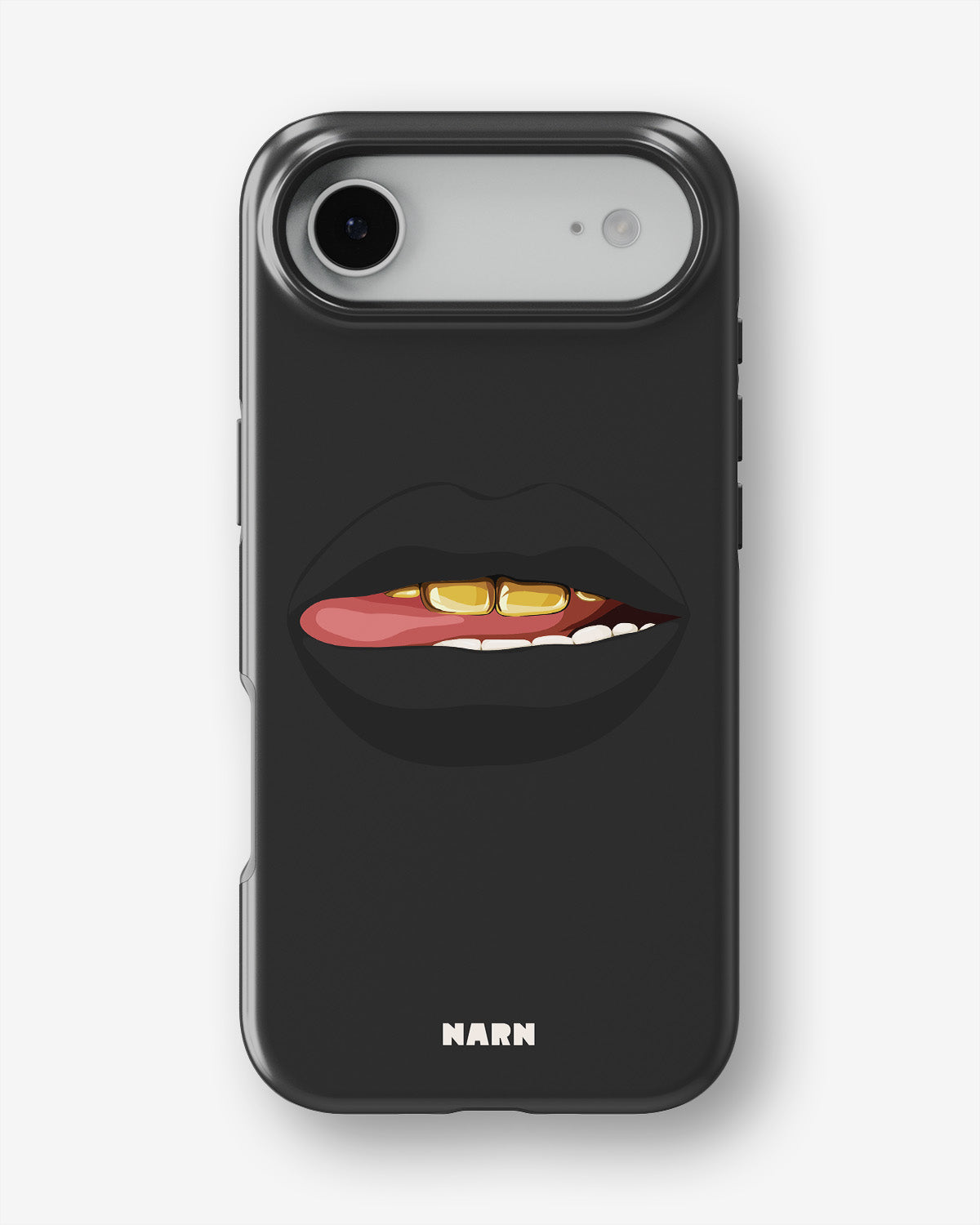 iPhone Air Tough Case – Golden Lips - View 1