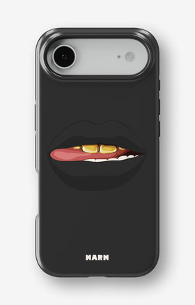 iPhone Air Tough Case – Golden Lips - View 1