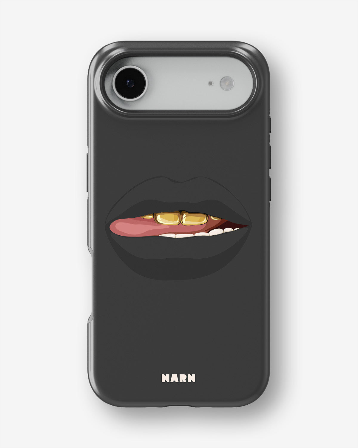 iPhone Air Tough Case – Golden Lips - View 1