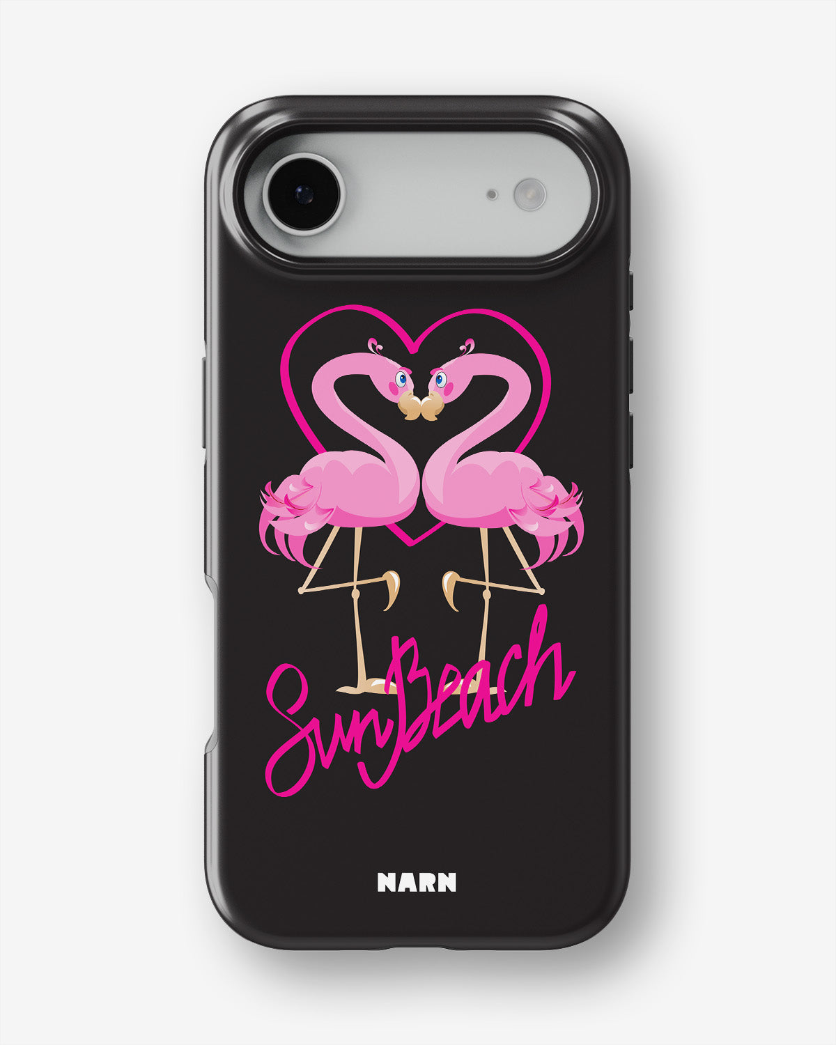 iPhone Air Tough Case – Beach Flamingo - View 1