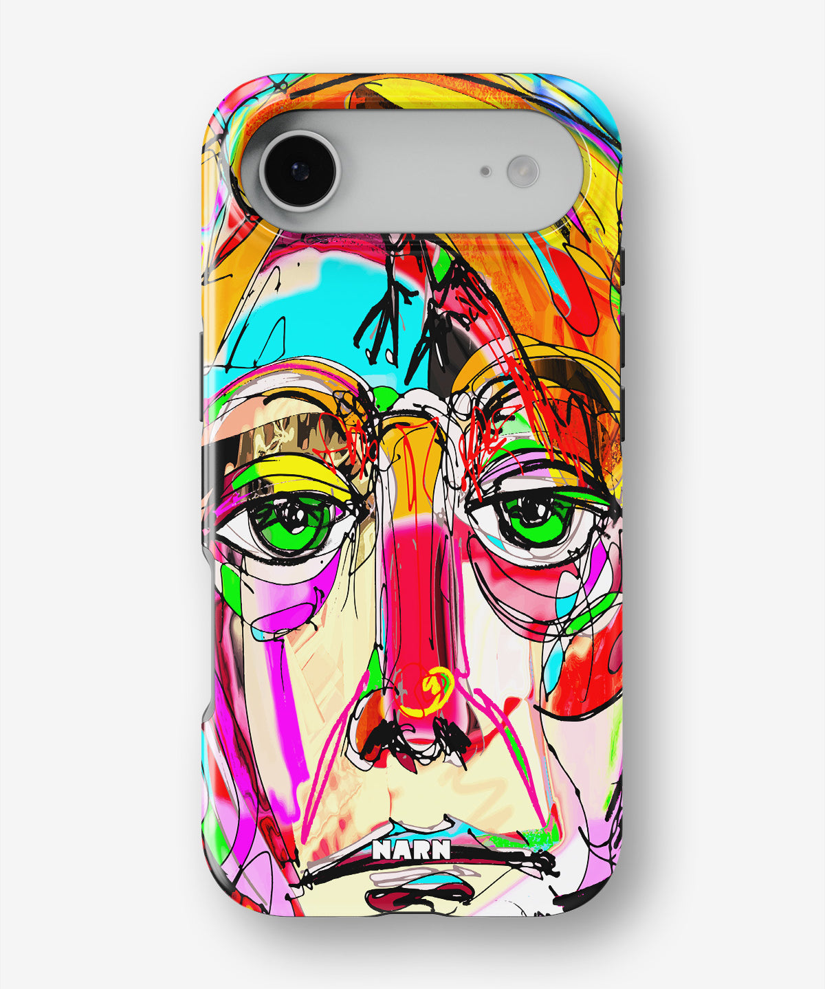 iPhone Air Tough Case – Abstract Portrait - View 1