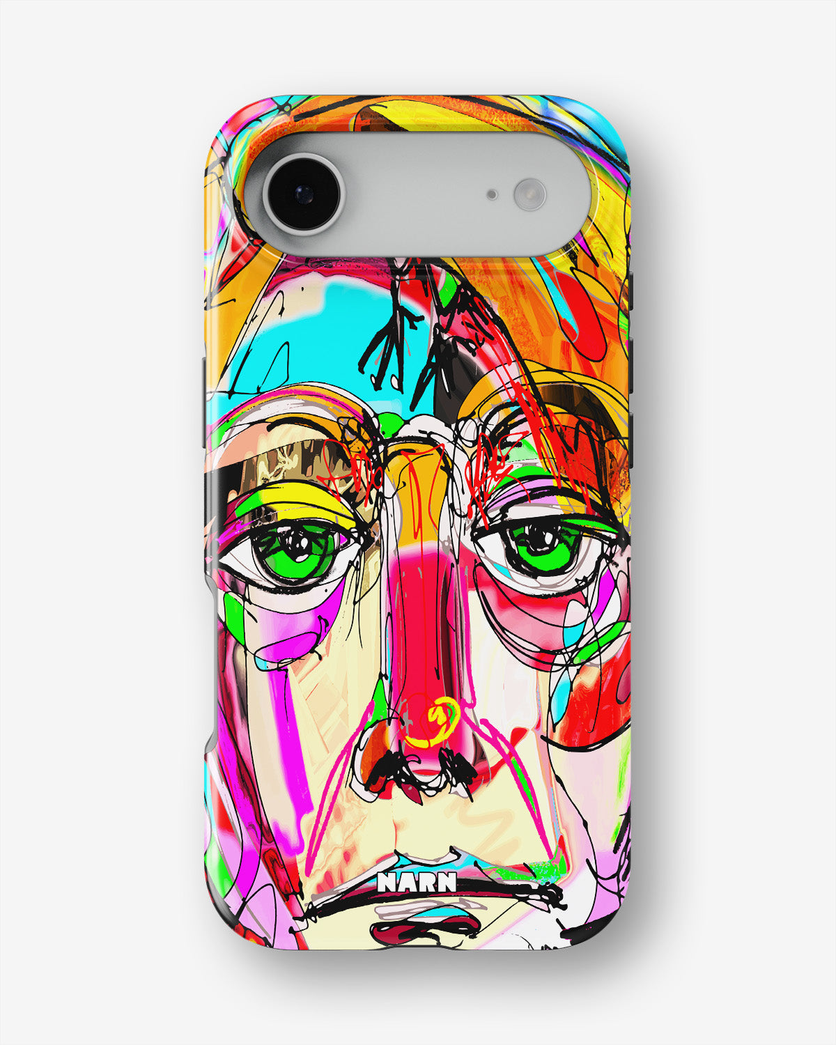 iPhone Air Tough Case – Abstract Portrait - View 1