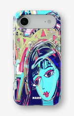 iPhone Air Tough Case – Abstract Cat - View 1
