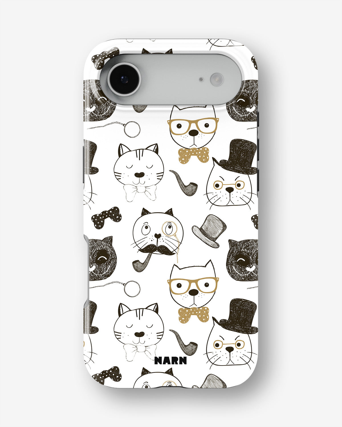 iPhone Air Tough Case – Cartoon Cats - View 1