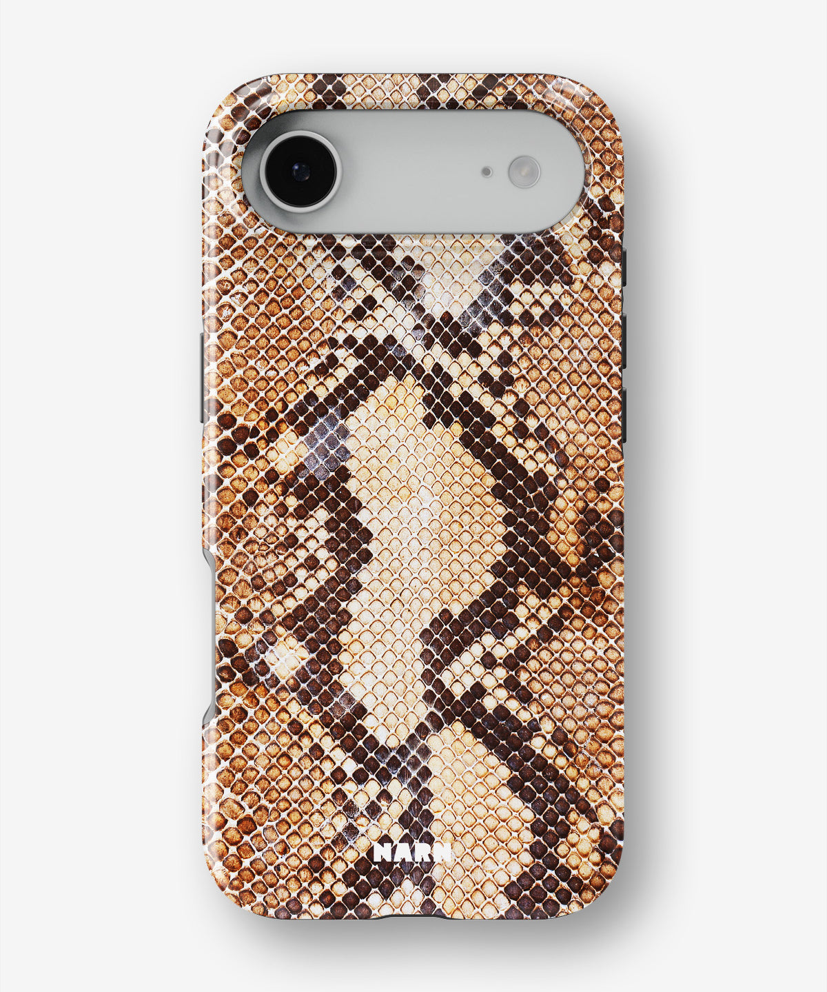 iPhone Air Tough Case – Brown Snakeskin - View 1