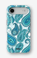 iPhone Air Tough Case – Turquoise Paisley - View 1
