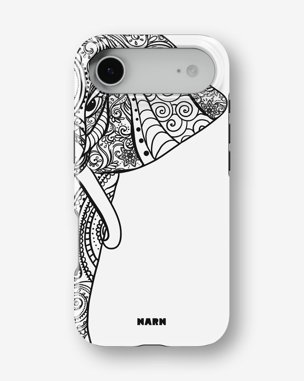 iPhone Air Tough Case – Mandala Elephant - View 1