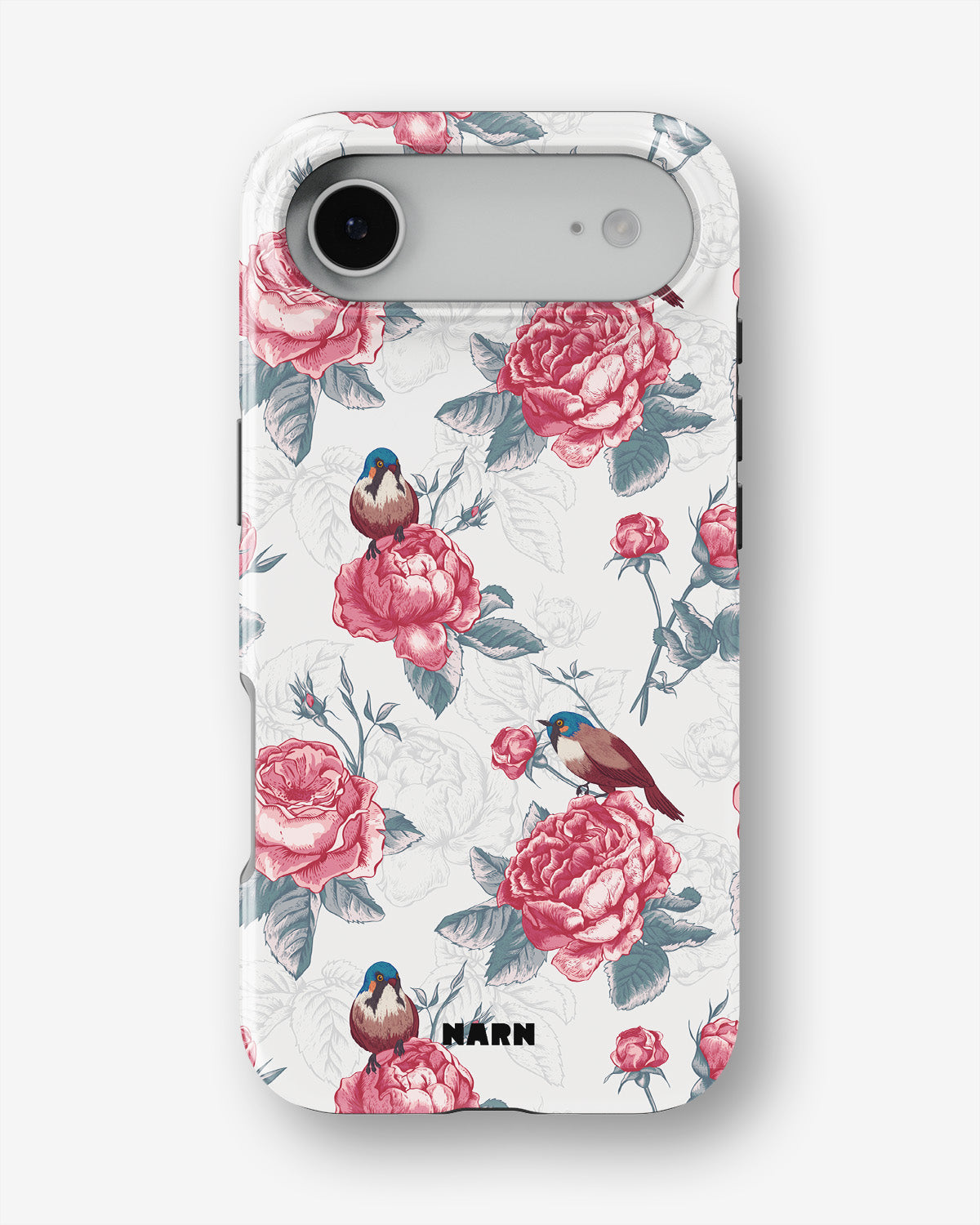 iPhone Air Tough Case – Birds Among Roses - View 1