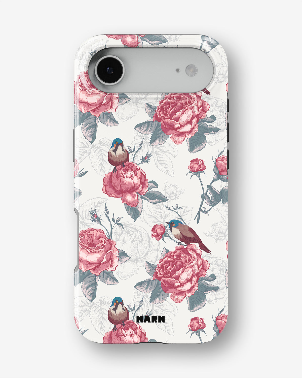 iPhone Air Tough Case – Birds Among Roses - View 1