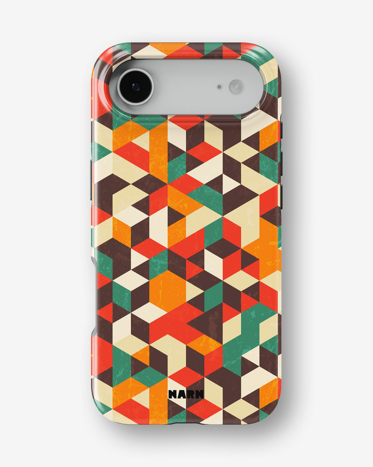 iPhone Air Tough Case – Retro Geometric - View 1