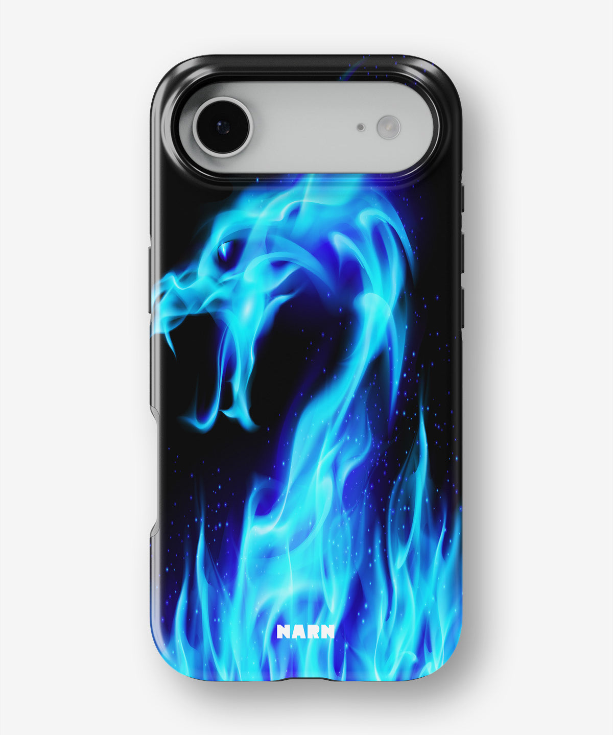 iPhone Air Tough Case – Blue Flames Dragon - View 1