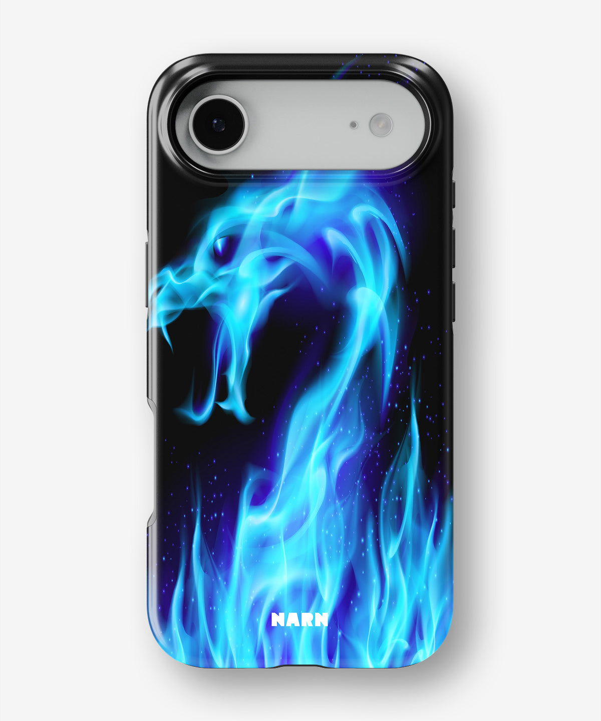 iPhone Air Tough Case – Blue Flames Dragon - View 1