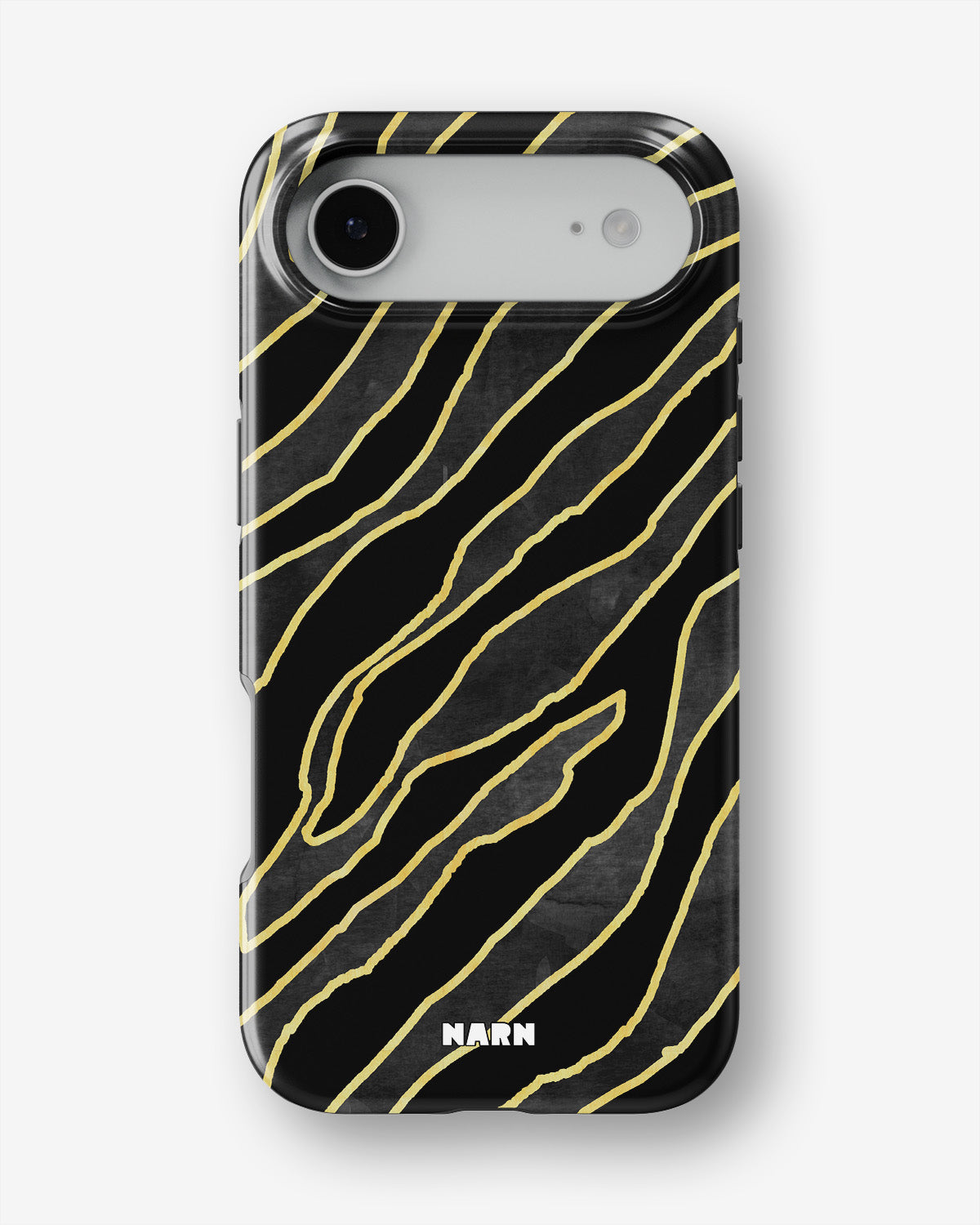 iPhone Air Tough Case – Golden Zebra - View 1