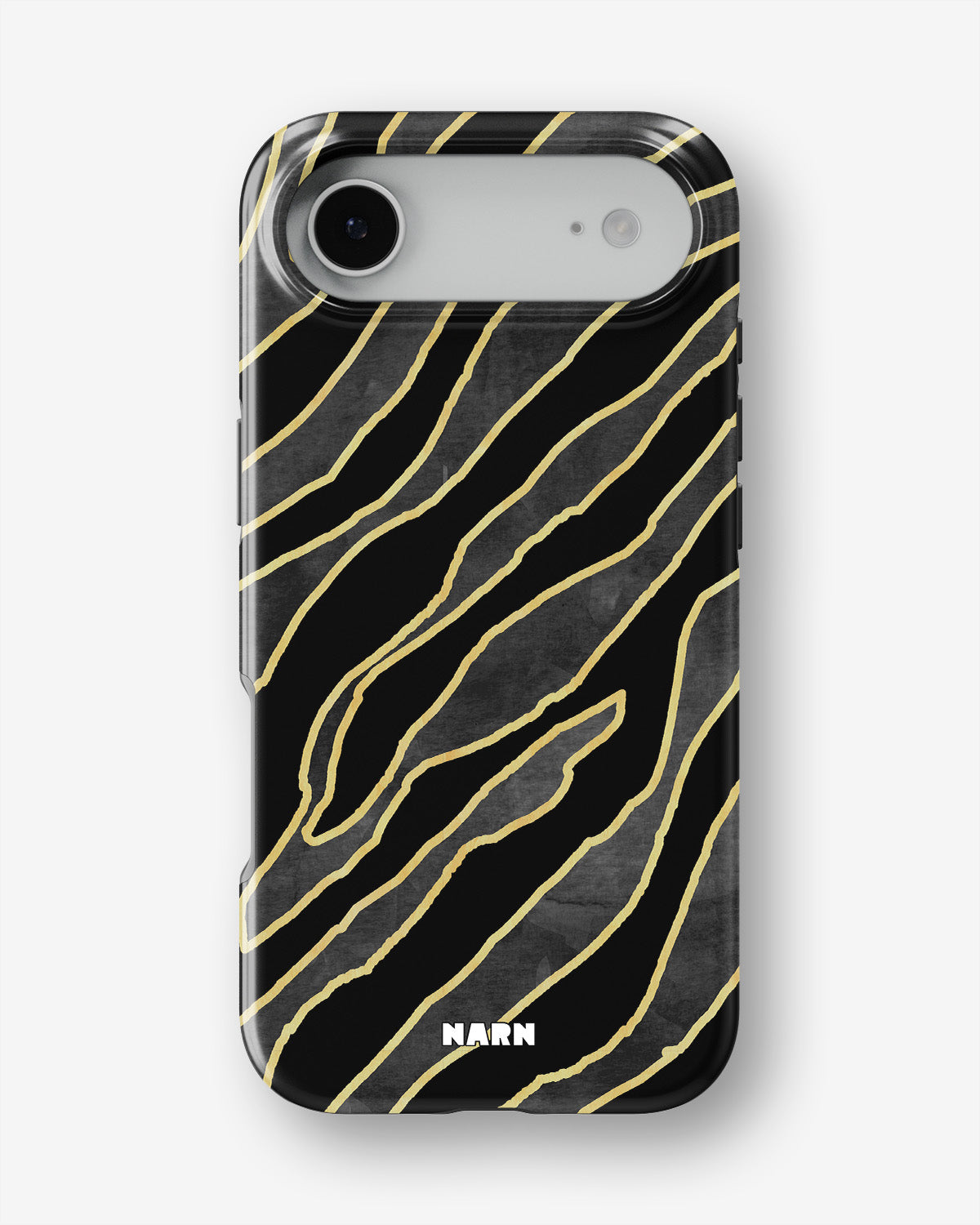 iPhone Air Tough Case – Golden Zebra - View 1