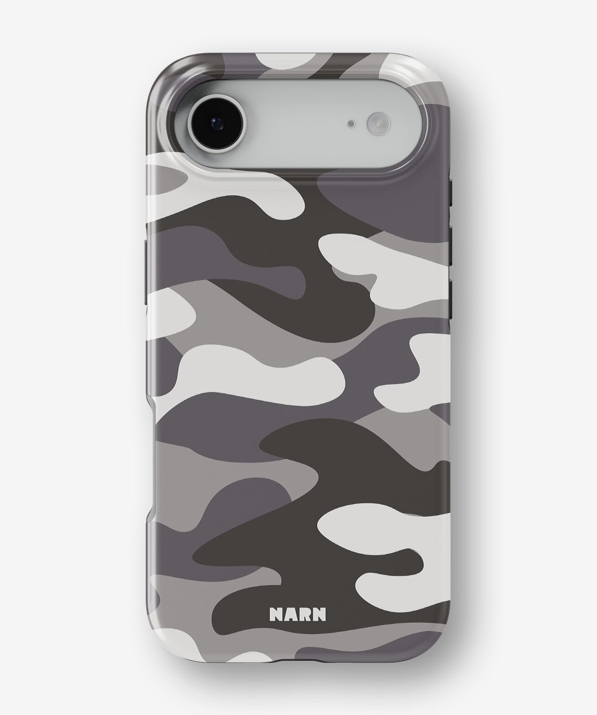 iPhone Air Tough Case – Grey Camo - View 1