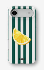 iPhone Air Tough Case – Lemon Stripes - View 1