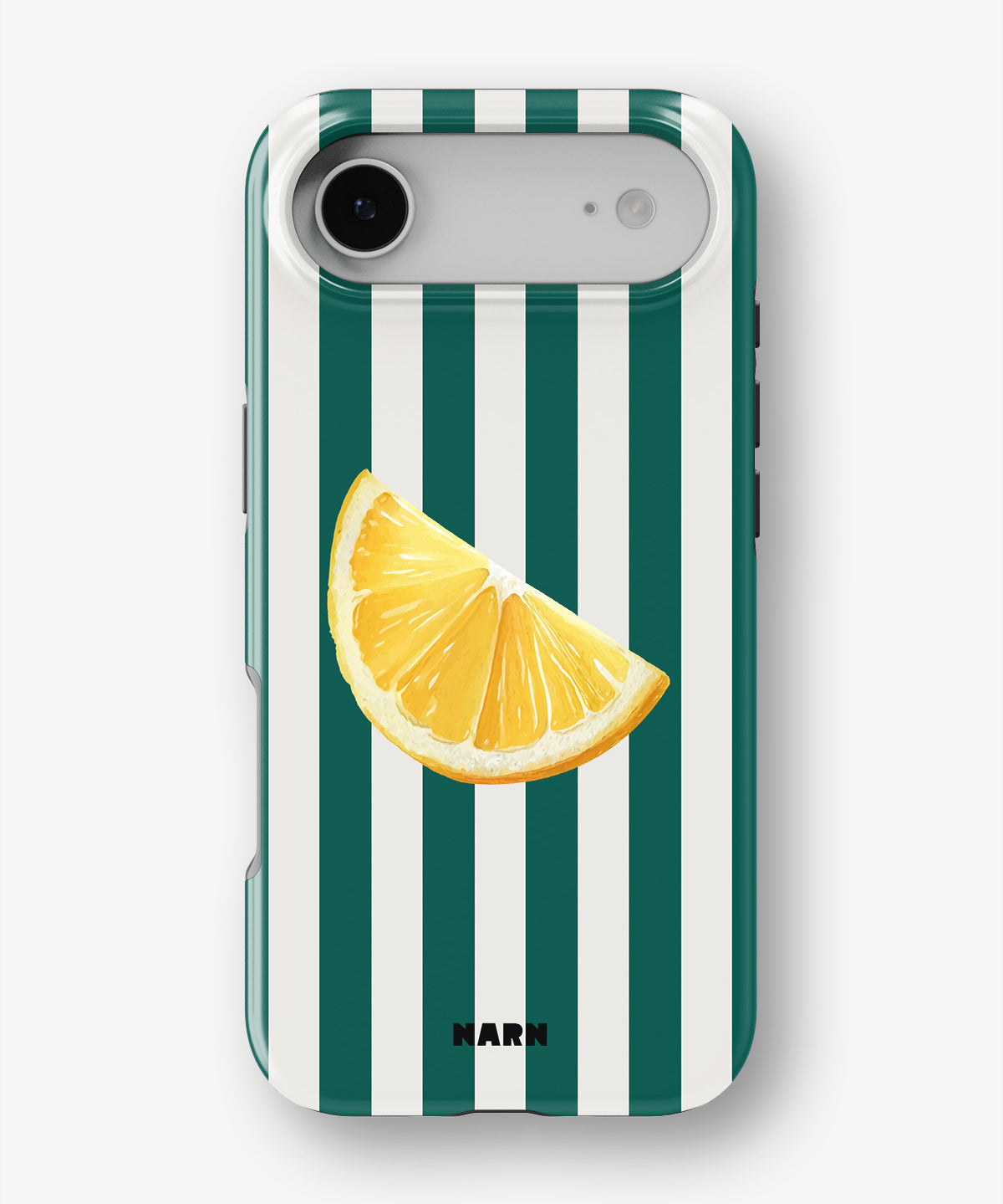 iPhone Air Tough Case – Lemon Stripes - View 1