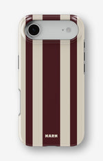 iPhone Air Tough Case – Bordeaux Stripe - View 1