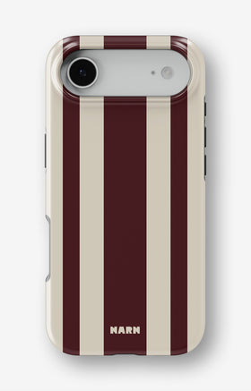 iPhone Air Tough Case – Bordeaux Stripe - View 1