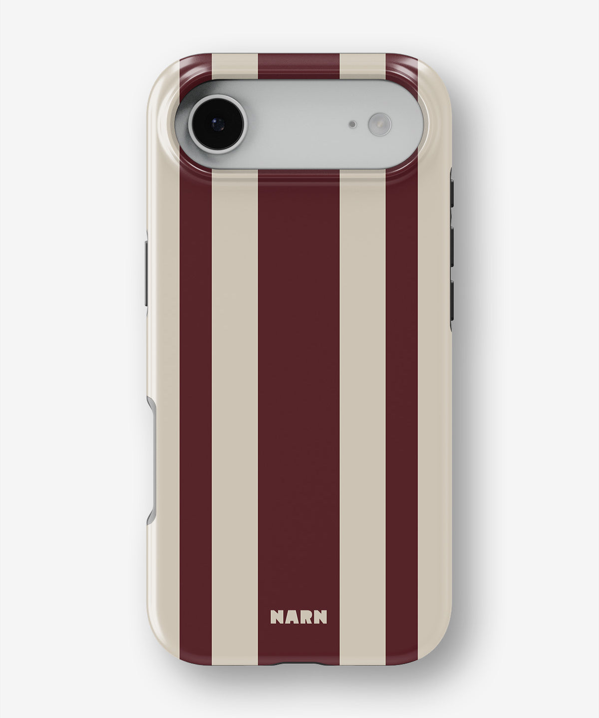 iPhone Air Tough Case – Bordeaux Stripe - View 1
