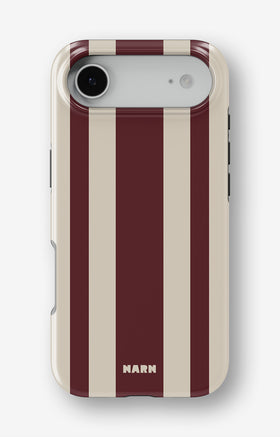iPhone Air Tough Case – Bordeaux Stripe - View 1