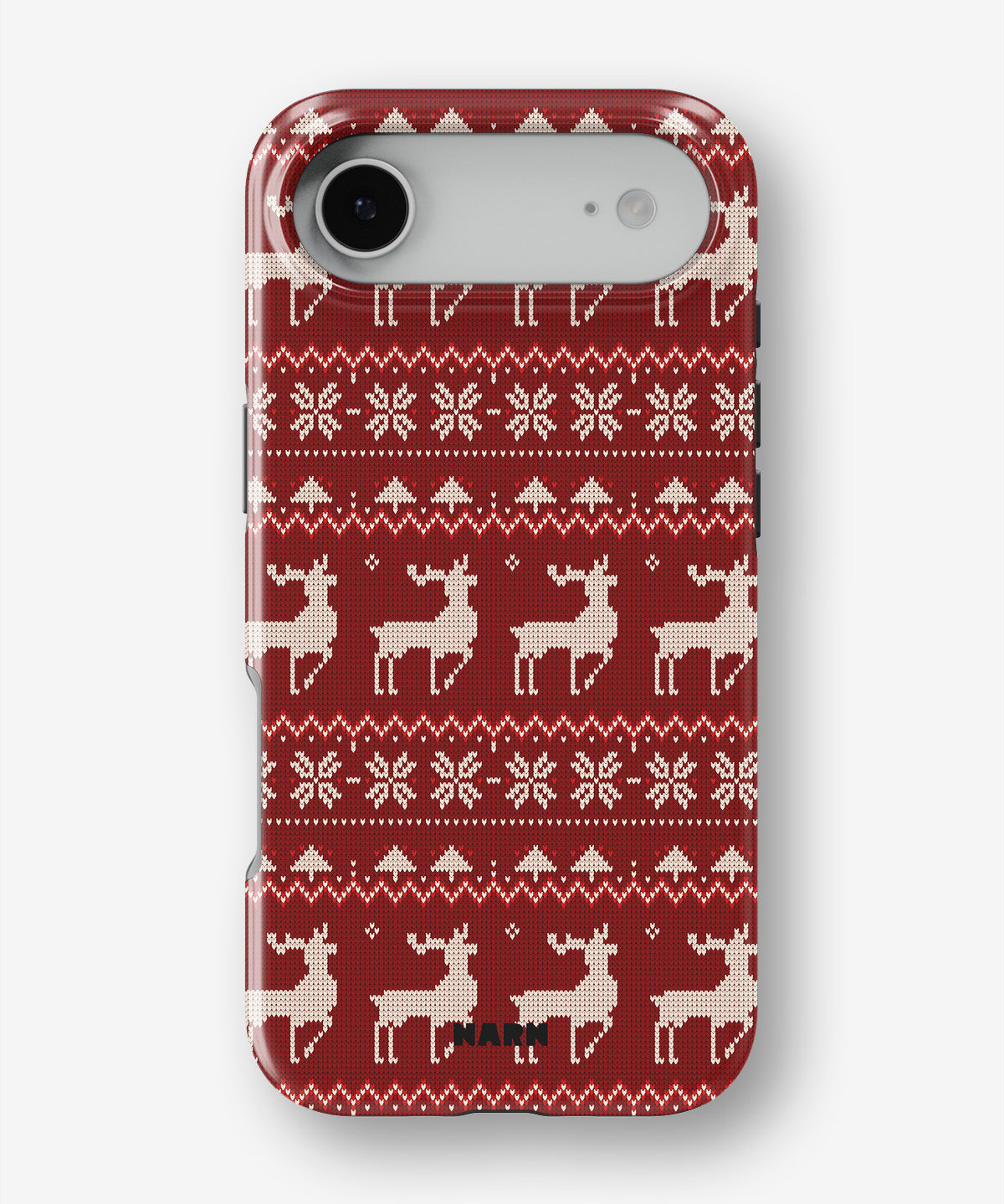 iPhone Air Tough Case – Reindeer Knit - View 1