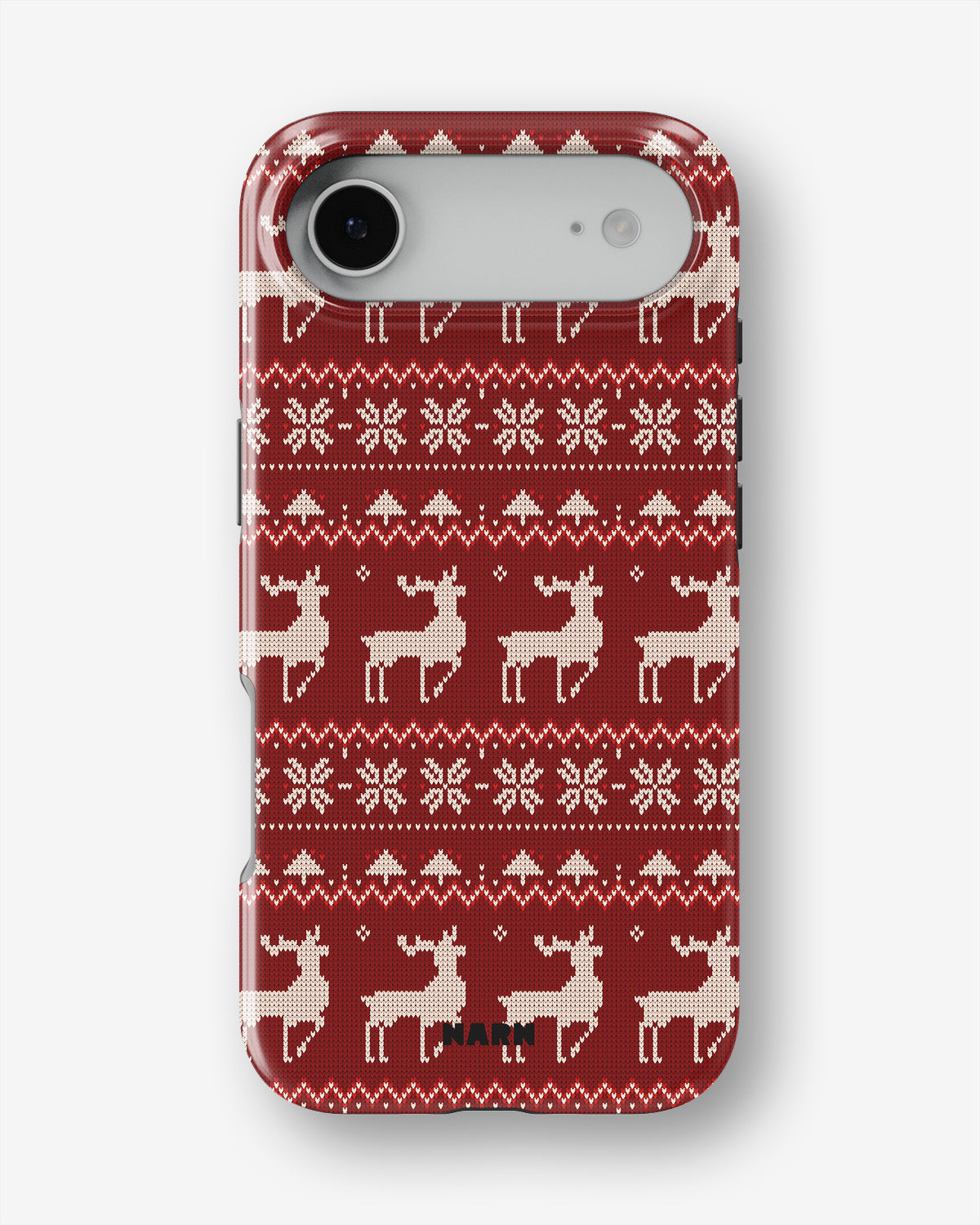 iPhone Air Tough Case – Reindeer Knit - View 1