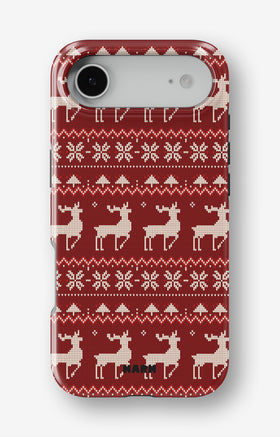 iPhone Air Tough Case – Reindeer Knit - View 1