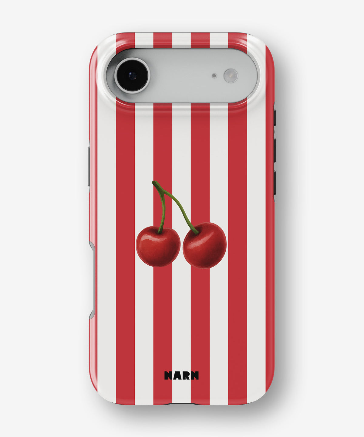 iPhone Air Tough Case – Cherry Stripes - View 1