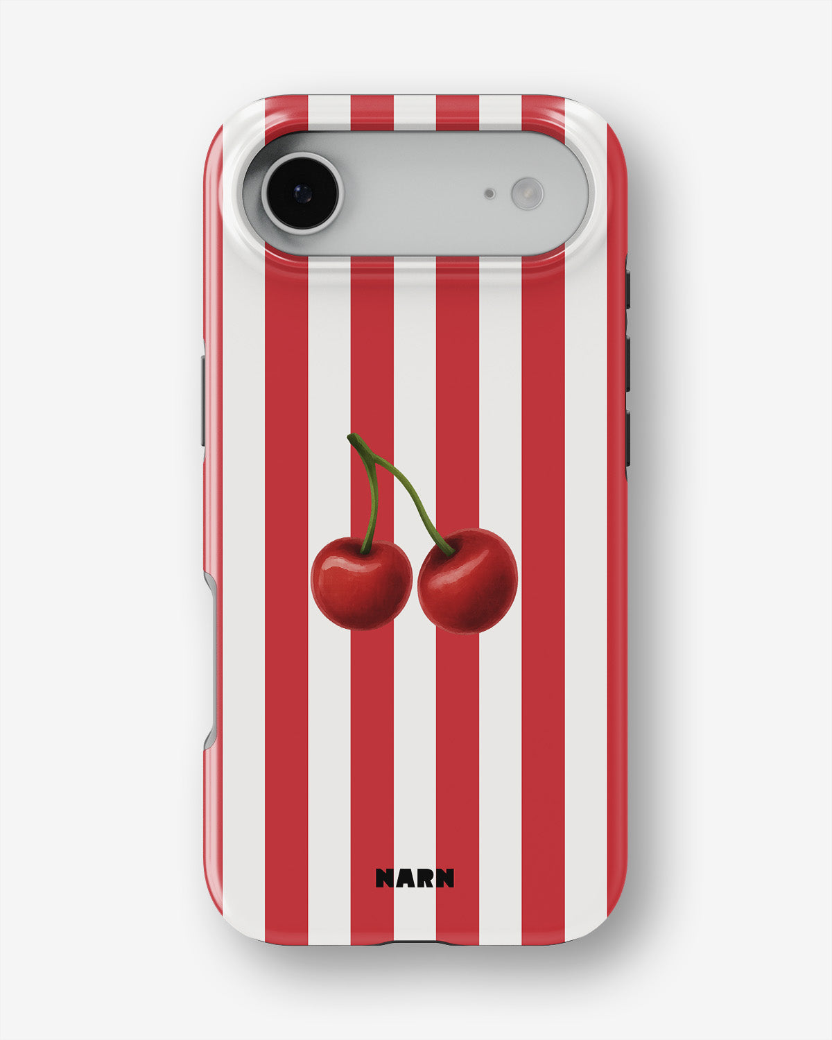 iPhone Air Tough Case – Cherry Stripes - View 1
