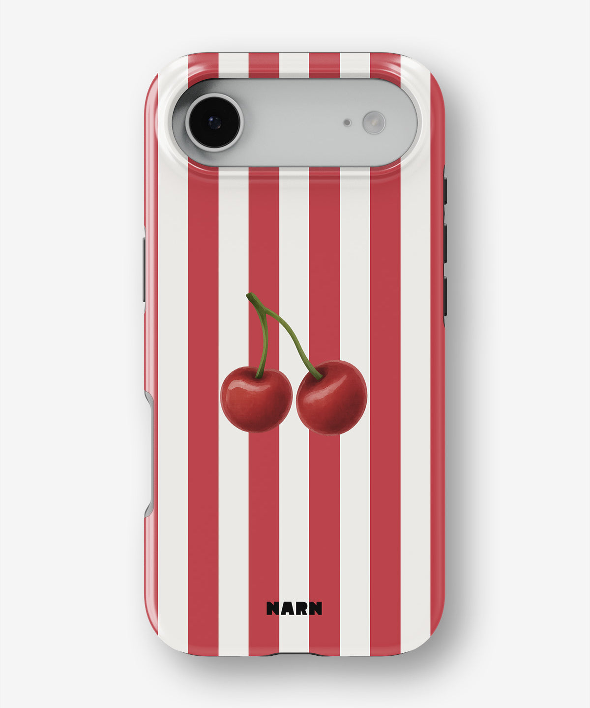 iPhone Air Tough Case – Cherry Stripes - View 1