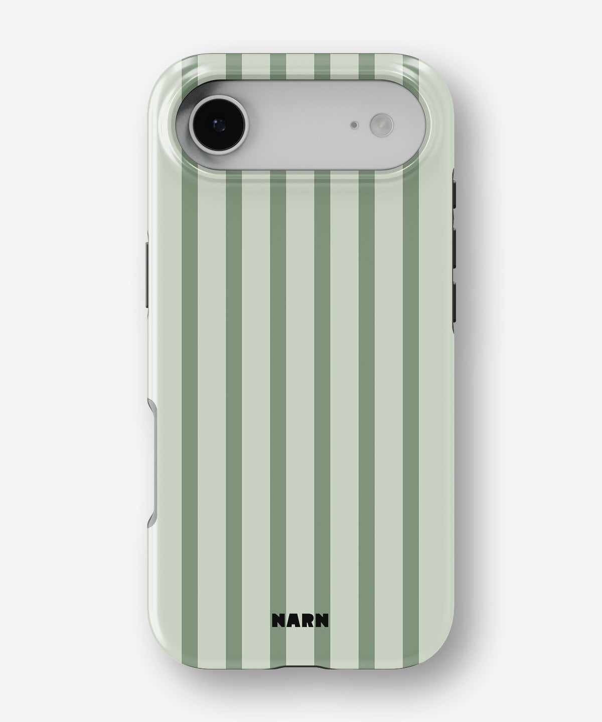 iPhone Air Tough Case – Sage Stripes - View 1