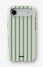 iPhone Air Tough Case – Sage Stripes - View 1
