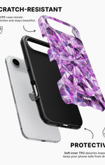 iPhone Air Tough Case – Lavender Crystals - View 2