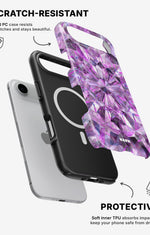 iPhone Air Tough Case – Lavender Crystals - View 2