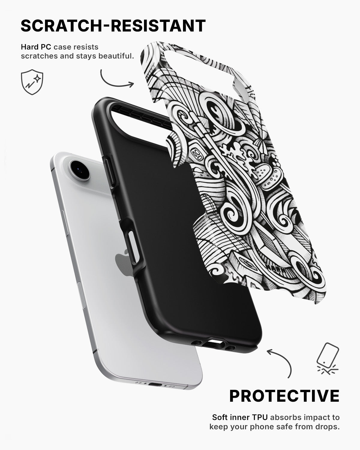 iPhone Air Tough Case – Japanese Pattern - View 2