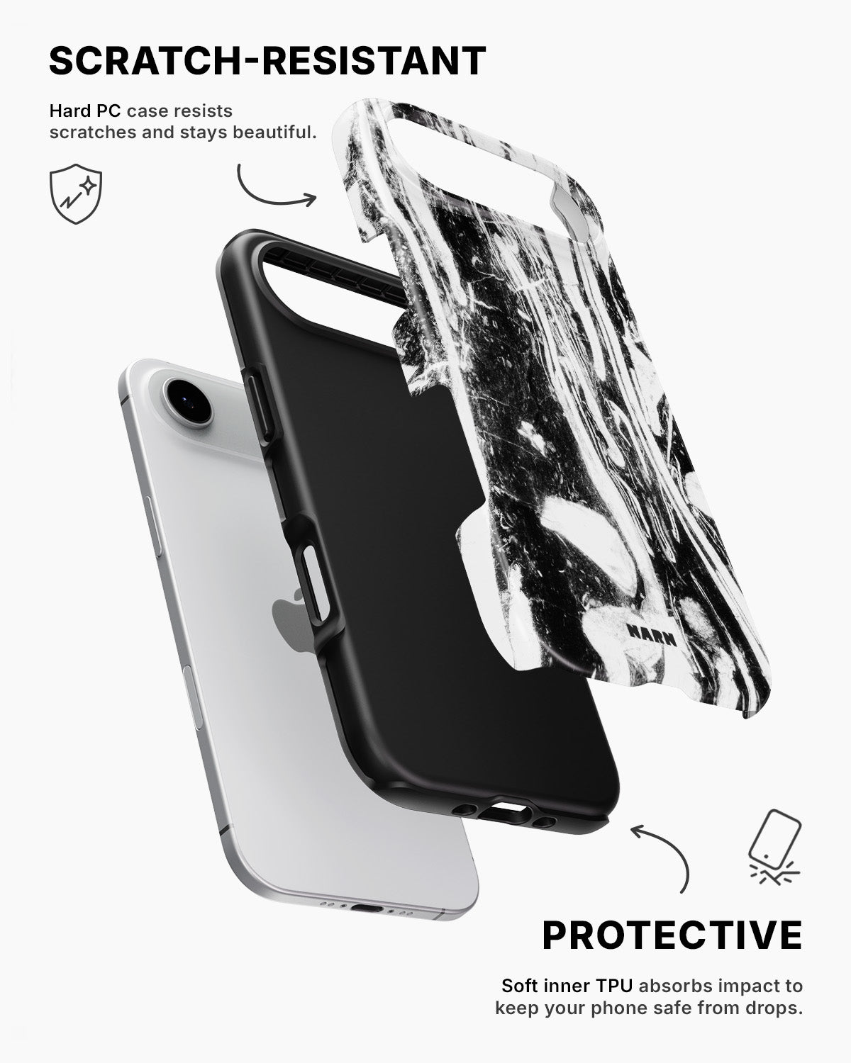 iPhone Air Tough Case – Liquid Obsidian - View 2