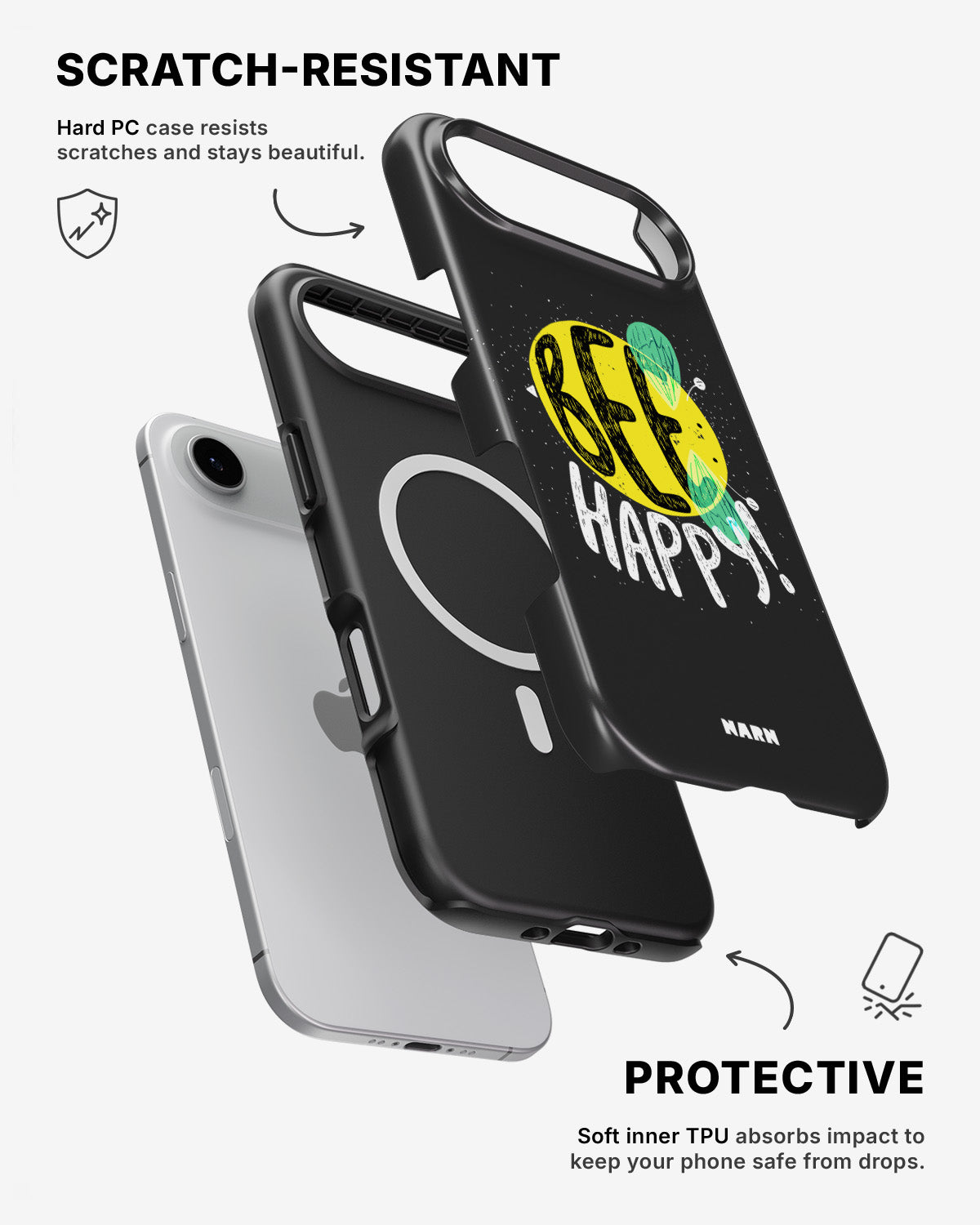 iPhone Air Tough Case – BEE Happy - View 2