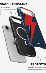 iPhone Air Tough Case – Blue Bowie - View 2