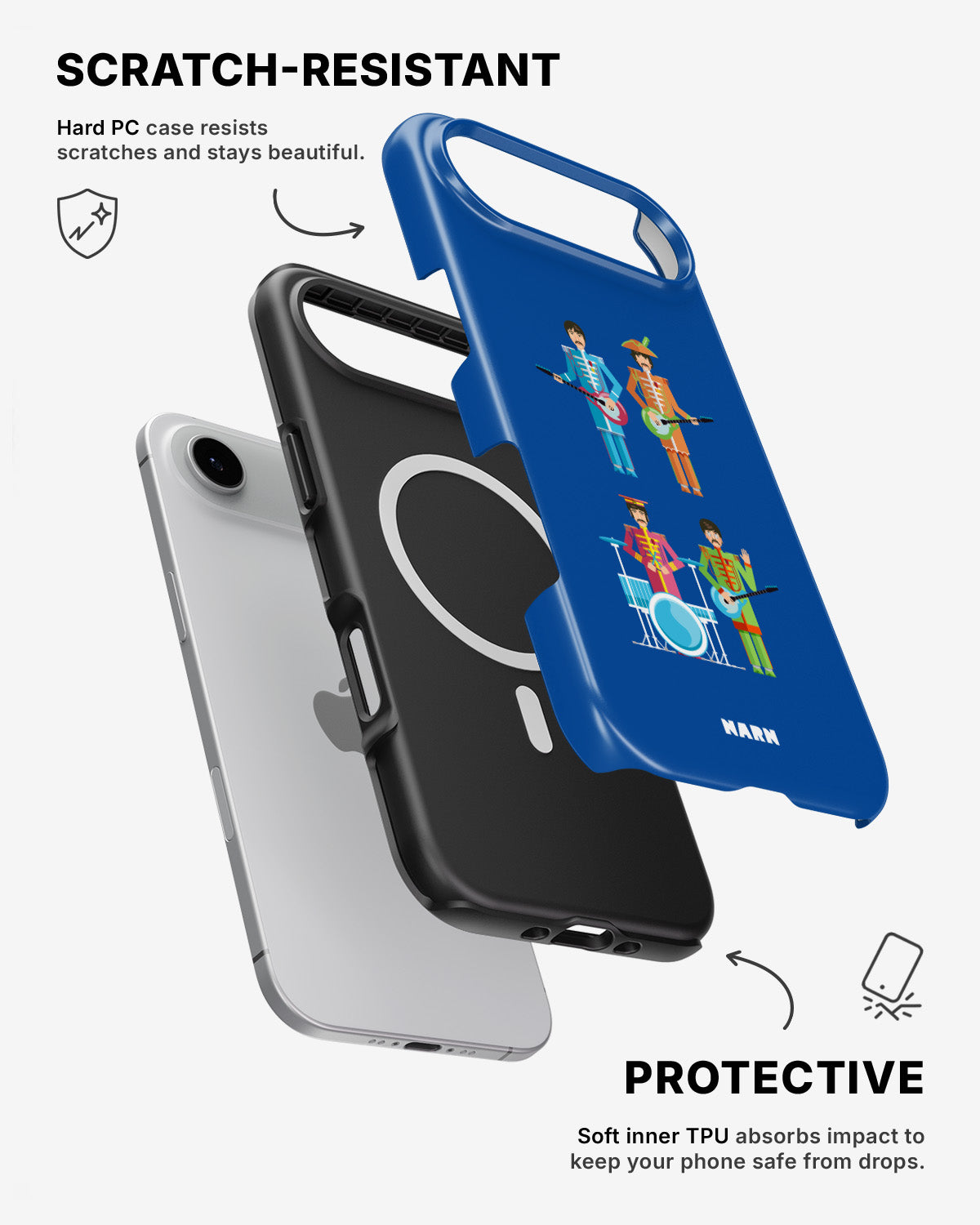 iPhone Air Tough Case – Beatles Blue - View 2