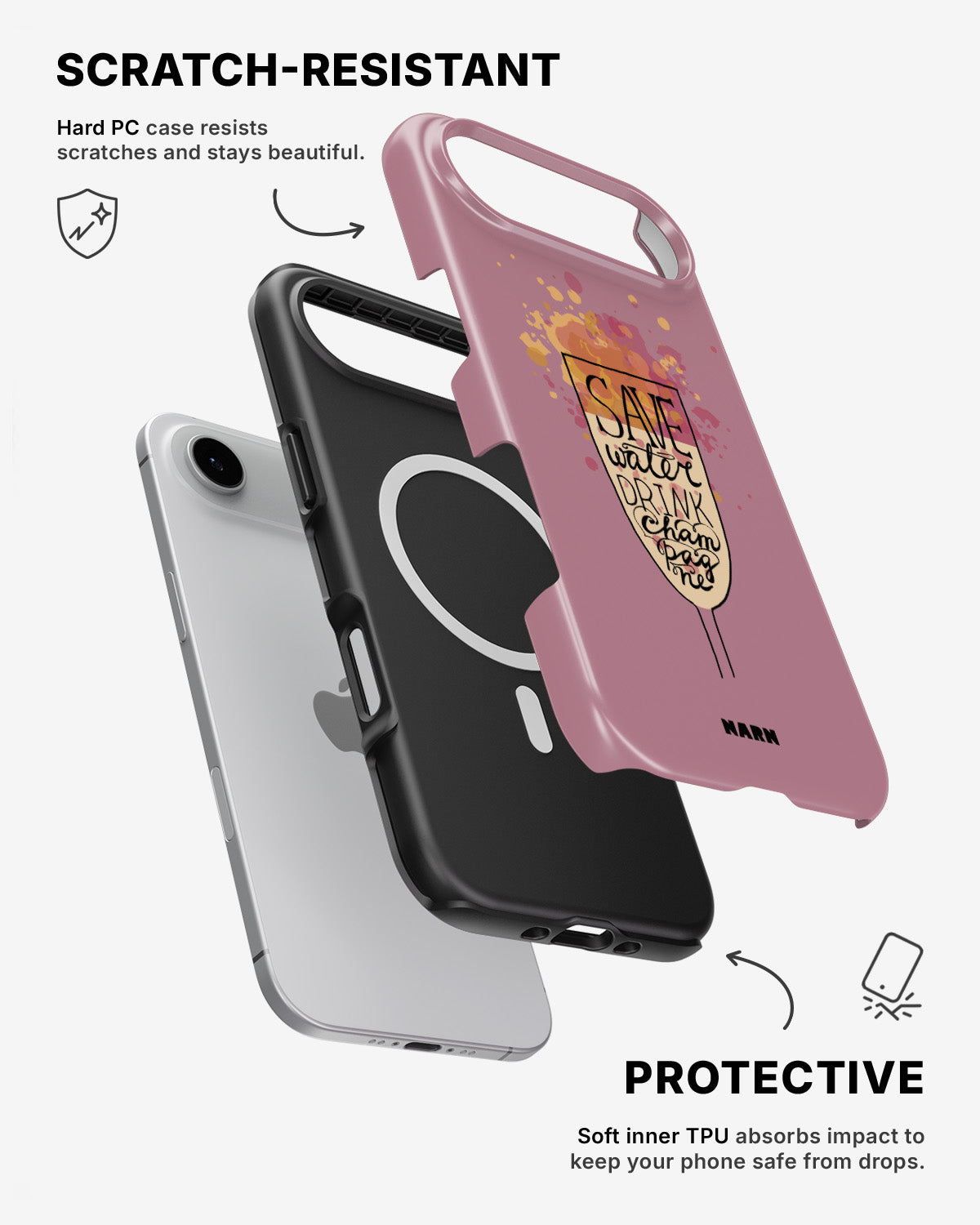iPhone Air Tough Case – Champagne - View 2
