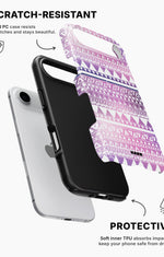 iPhone Air Tough Case – Purple Aztec - View 2