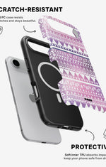 iPhone Air Tough Case – Purple Aztec - View 2