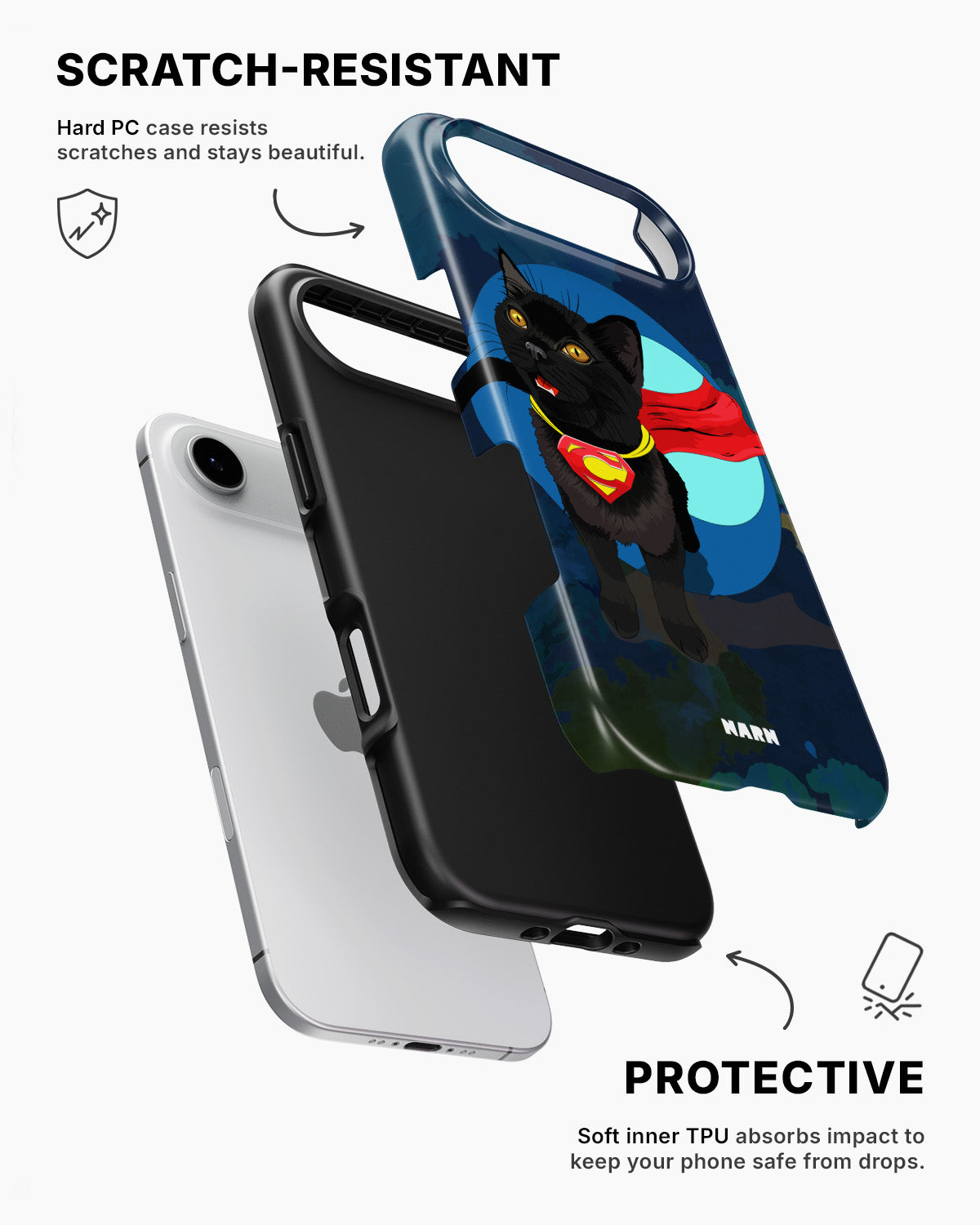 iPhone Air Tough Case – Super Cat - View 2