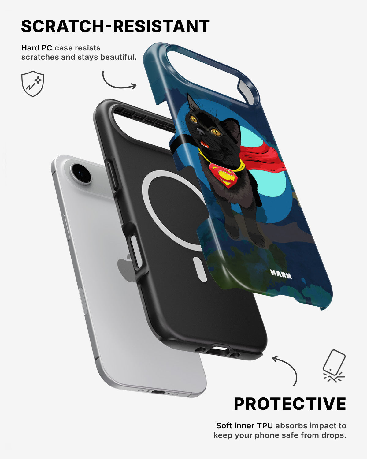 iPhone Air Tough Case – Super Cat - View 2