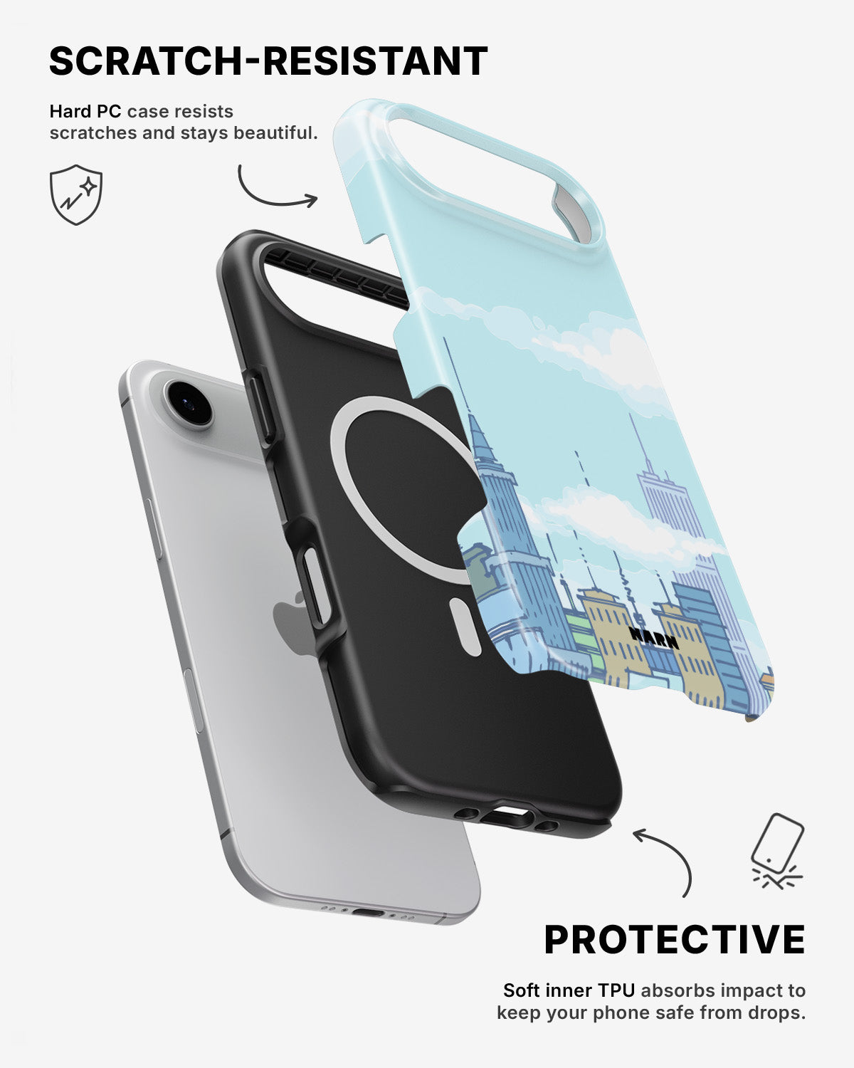 iPhone Air Tough Case – Skyline - View 2